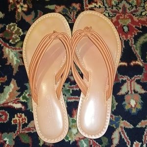 Madeline orange sandals size 5